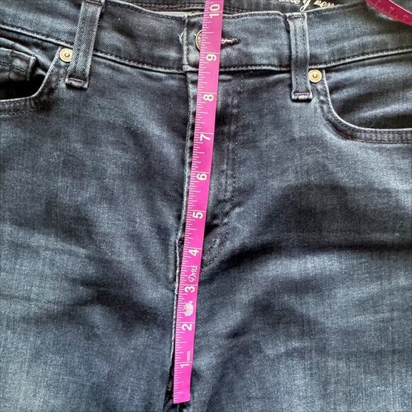 7 for All Mankind Jeans Women's Sz 28 Blue Gwenevere High Waist Ankle - Picture 13 of 14